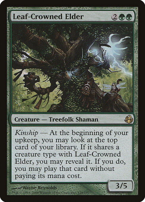 Leaf-Crowned Elder 128