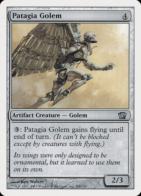 Patagia Golem 308