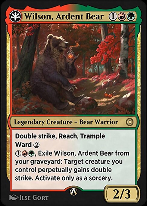 Wilson, Ardent Bear 19r
