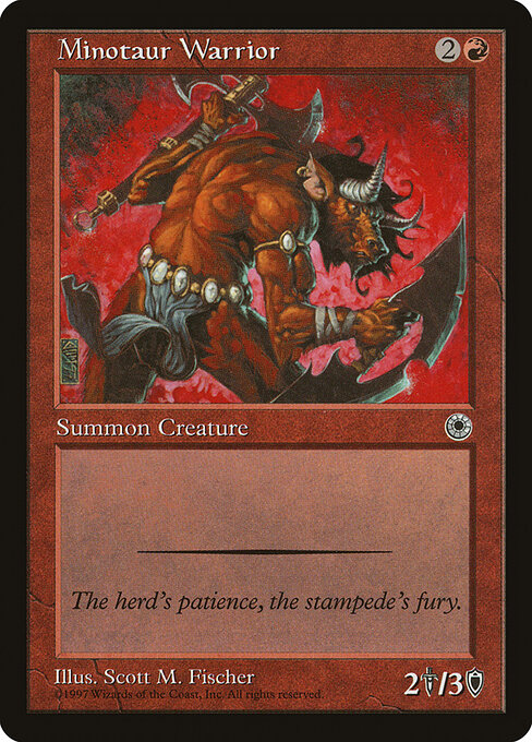 Minotaur Warrior 140