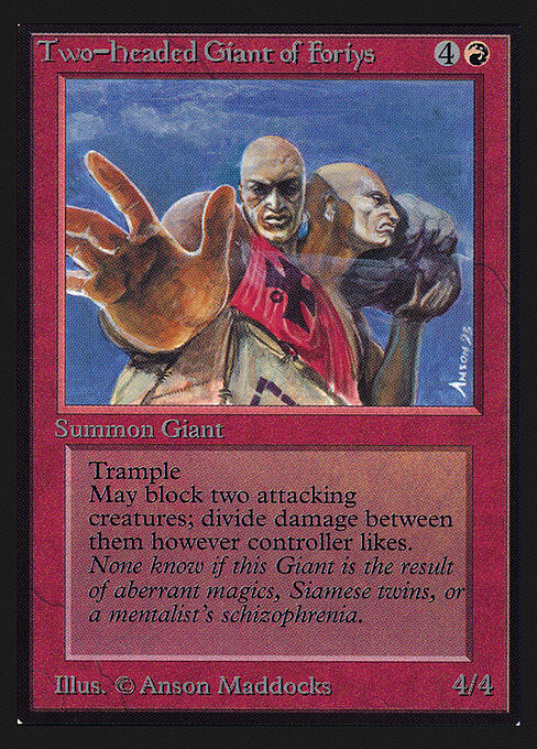 Two-Headed Giant of Foriys 180