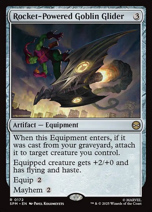 Rocket-Powered Goblin Glider 172