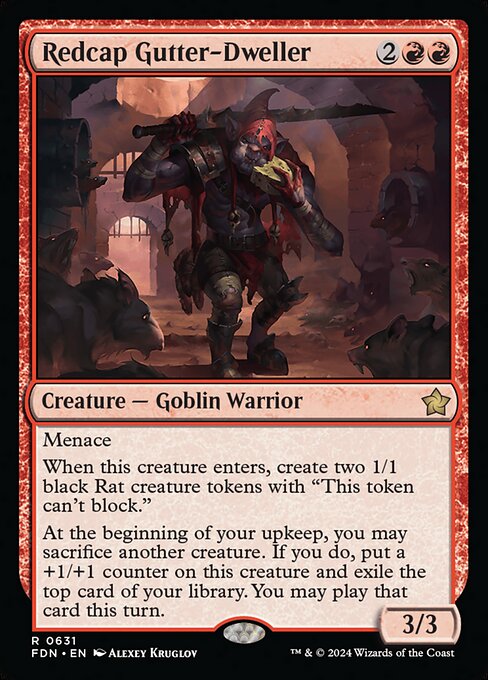 Redcap Gutter-Dweller 631