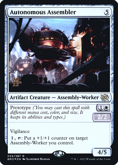 Autonomous Assembler 34s