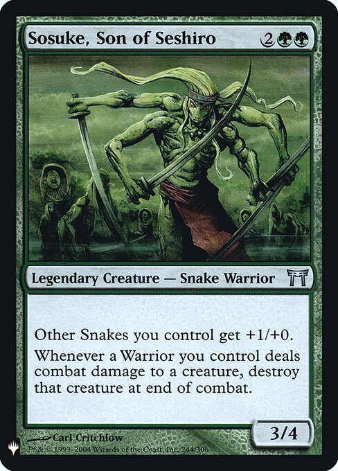 Sosuke, Son of Seshiro CHK-244