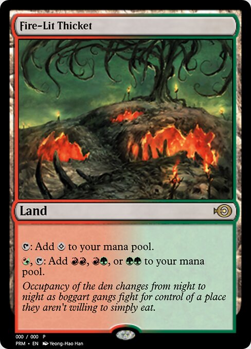 Fire-Lit Thicket 62457