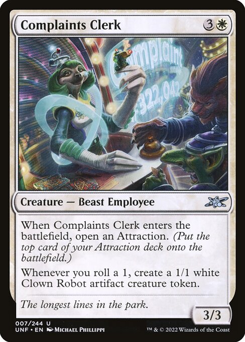 Complaints Clerk 7