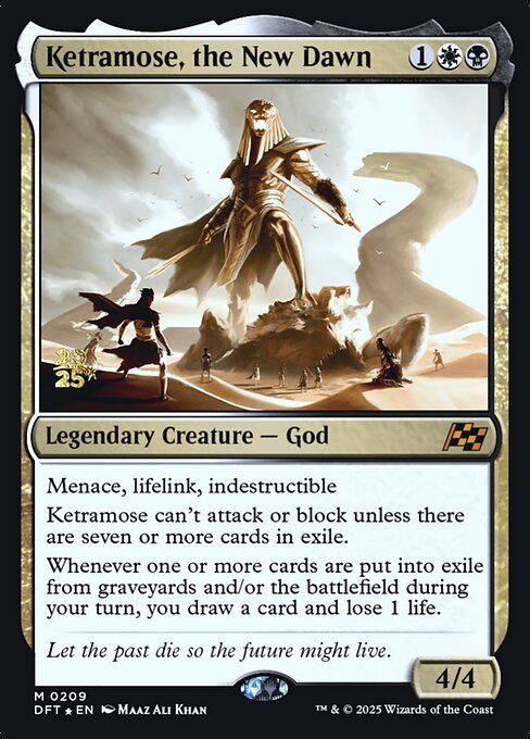 Ketramose, the New Dawn 209s