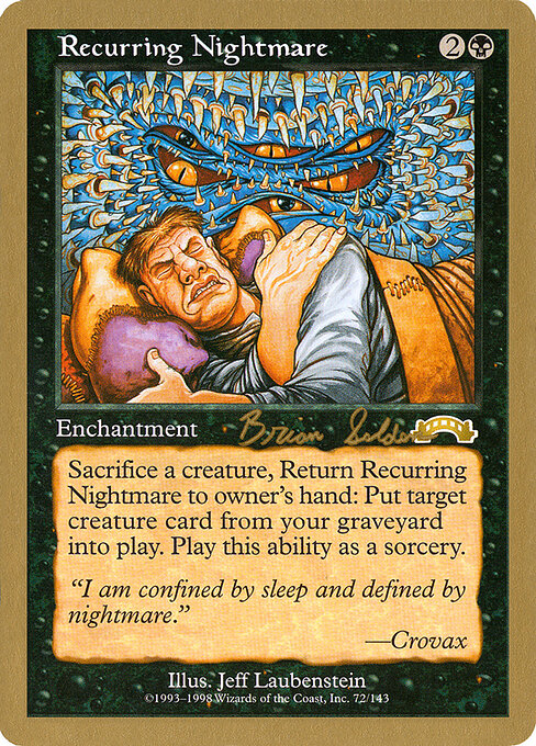 Recurring Nightmare bs72