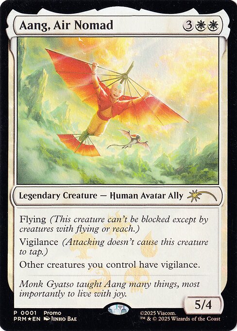 Aang, Air Nomad 2025-25