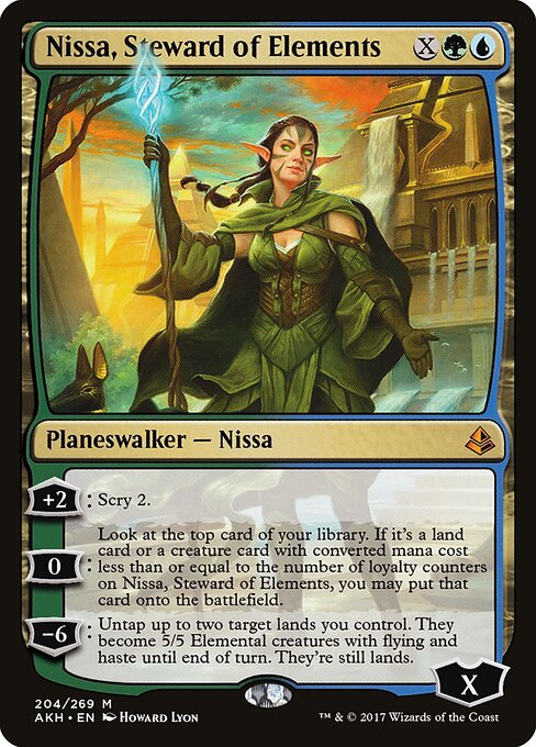 Nissa, Steward of Elements 204