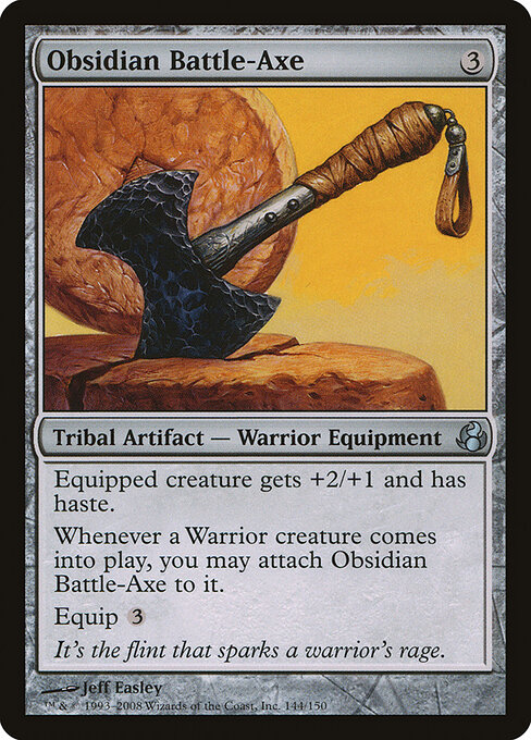 Obsidian Battle-Axe 144