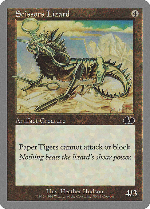 Scissors Lizard 80