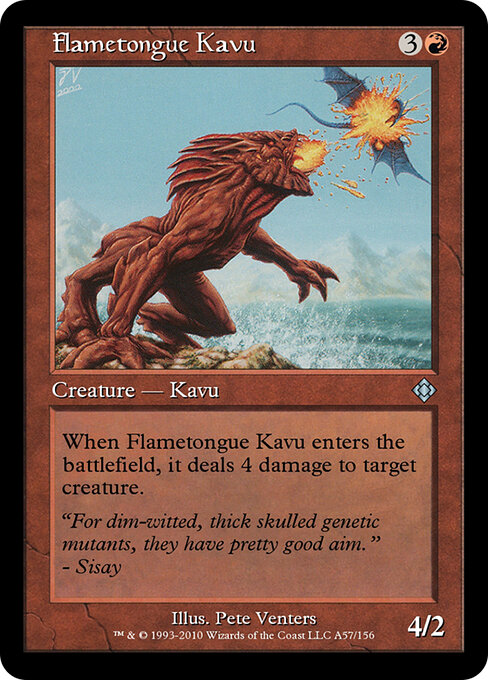 Flametongue Kavu A57