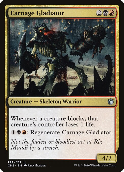 Carnage Gladiator 199