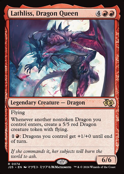Lathliss, Dragon Queen 74