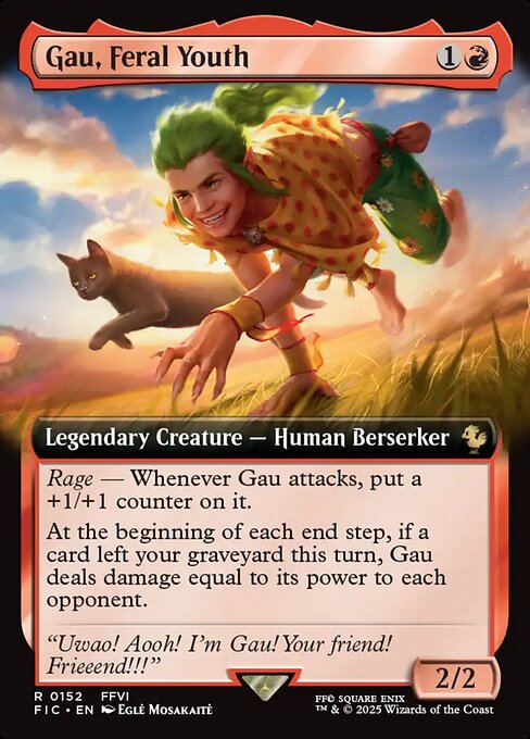 Gau, Feral Youth 152