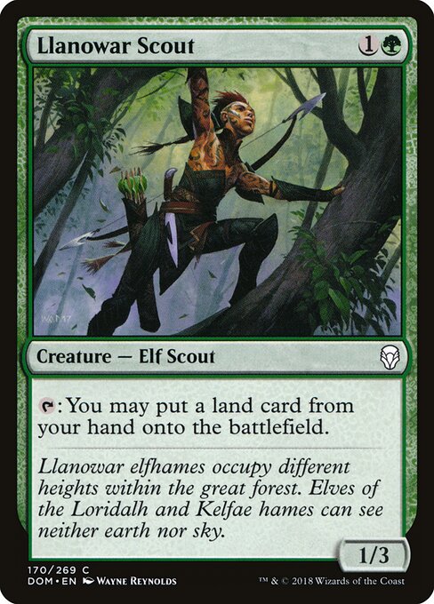 Llanowar Scout 170