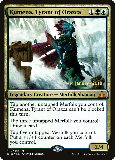 Kumena, Tyrant of Orazca 162s