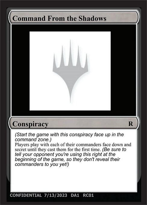 Command From the Shadows RC01b