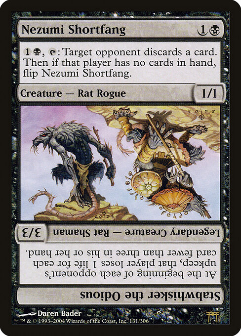 Nezumi Shortfang // Stabwhisker the Odious 131