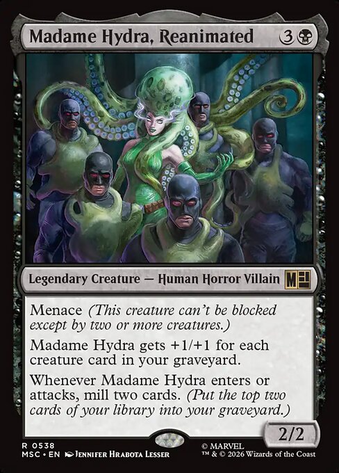 Madame Hydra, Reanimated 538