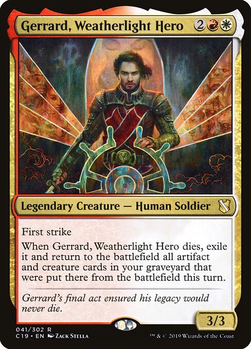 Gerrard, Weatherlight Hero 41