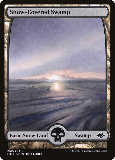 Snow-Covered Swamp 252