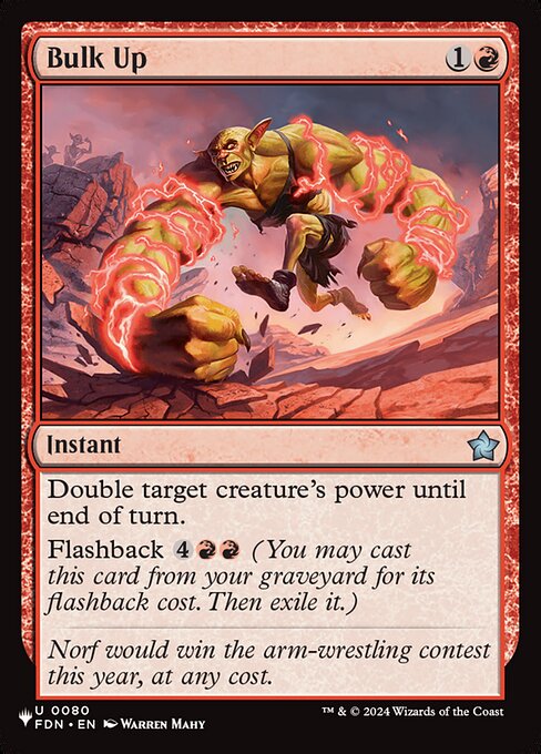 Bulk Up FDN-80
