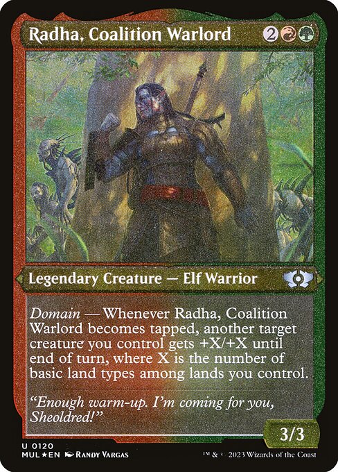 Radha, Coalition Warlord 120