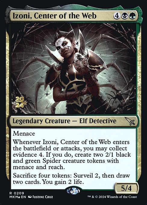 Izoni, Center of the Web 209s