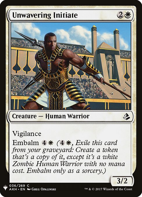 Unwavering Initiate AKH-36
