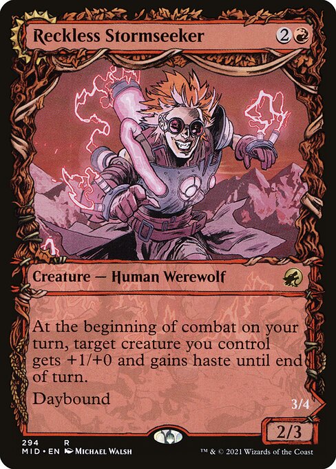 Reckless Stormseeker // Storm-Charged Slasher 294