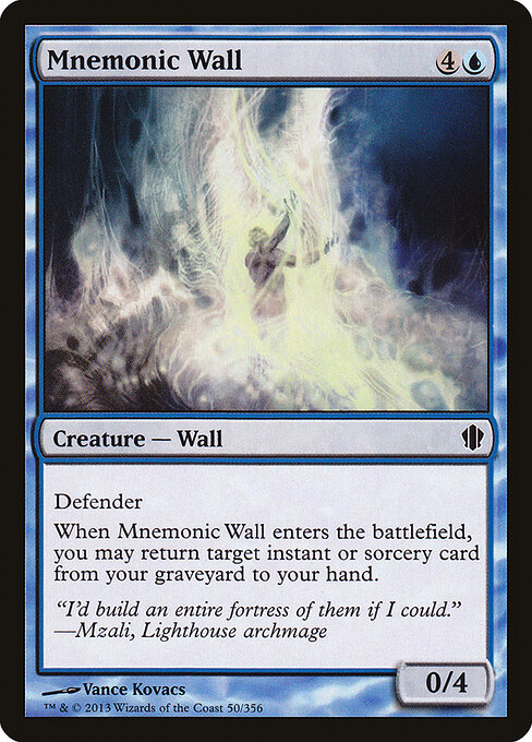 Mnemonic Wall 50