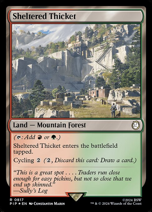 Sheltered Thicket 817