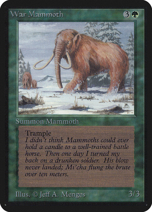 War Mammoth 227