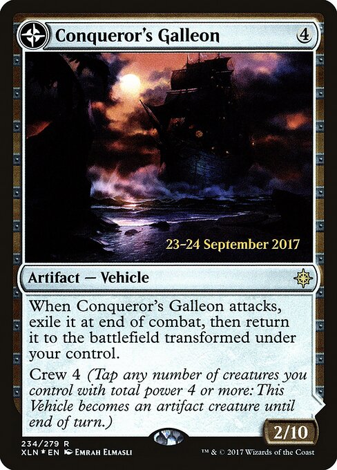 Conqueror's Galleon // Conqueror's Foothold 234s