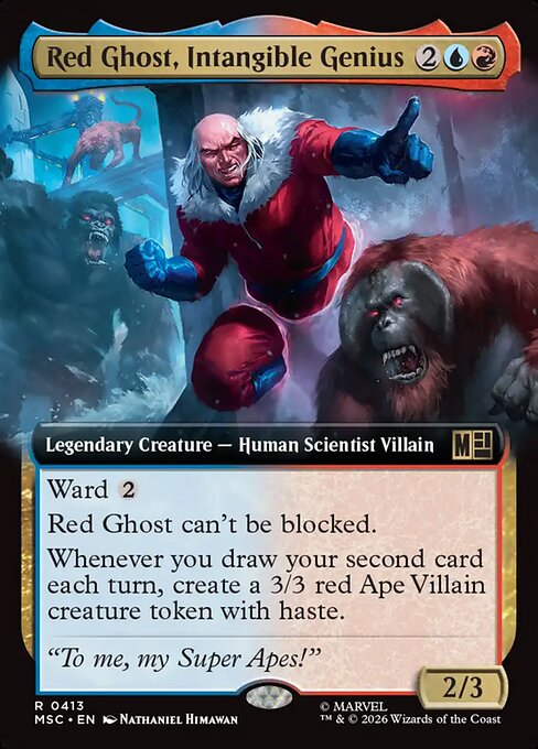Red Ghost, Intangible Genius 413