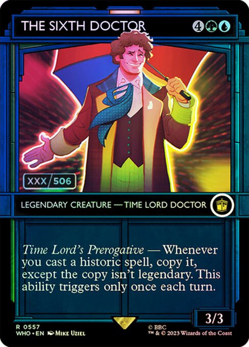 The Sixth Doctor 557z