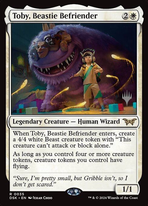 Toby, Beastie Befriender 35p