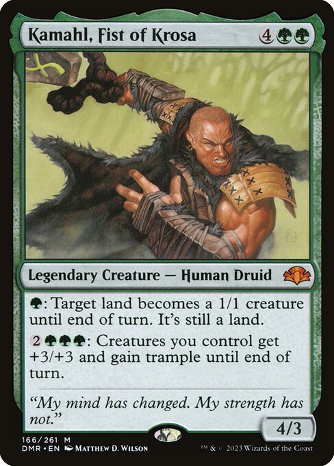 Kamahl, Fist of Krosa 166