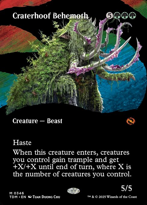 Craterhoof Behemoth 346