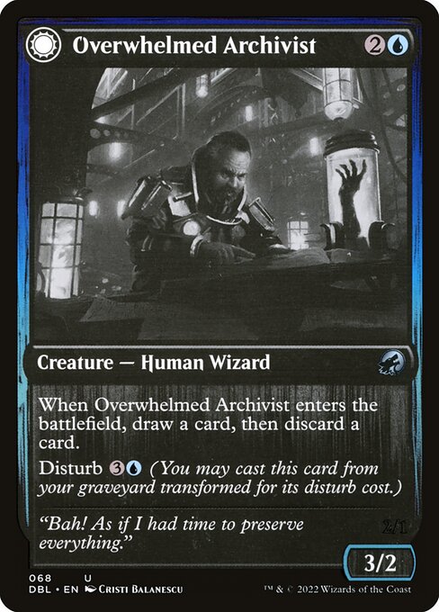 Overwhelmed Archivist // Archive Haunt 68