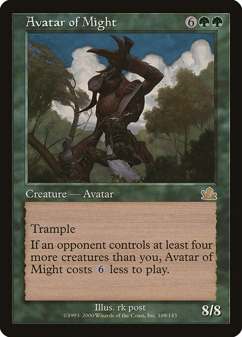 Avatar of Might 109