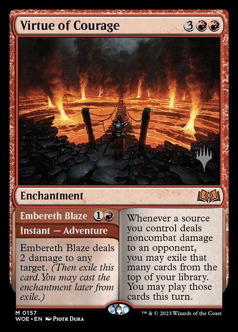 Virtue of Courage // Embereth Blaze 157p