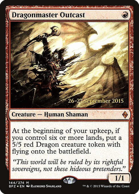Dragonmaster Outcast 144s