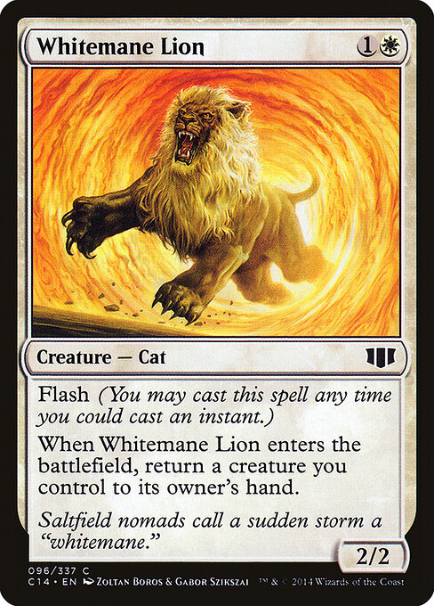 Whitemane Lion 96