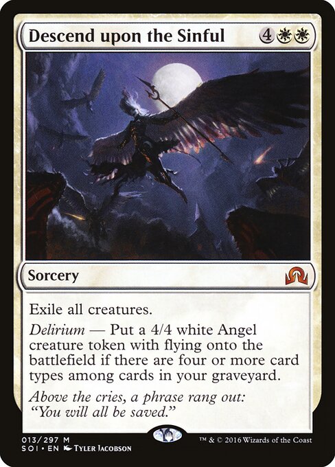 Descend upon the Sinful 13