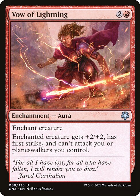 Vow of Lightning 88