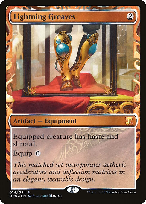 Lightning Greaves 14